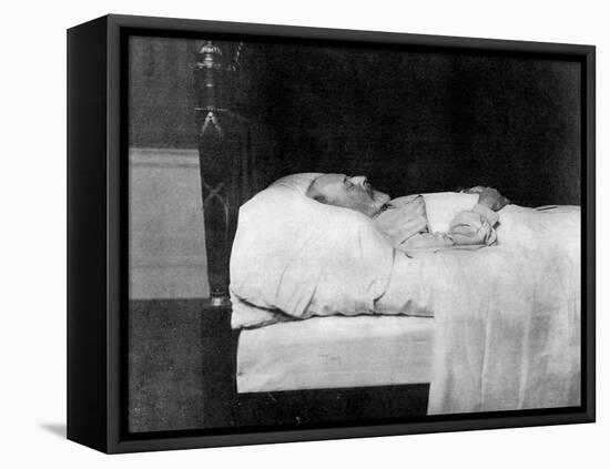 King Edward VII, in His Last Sleep, 1910-Downey-Framed Premier Image Canvas