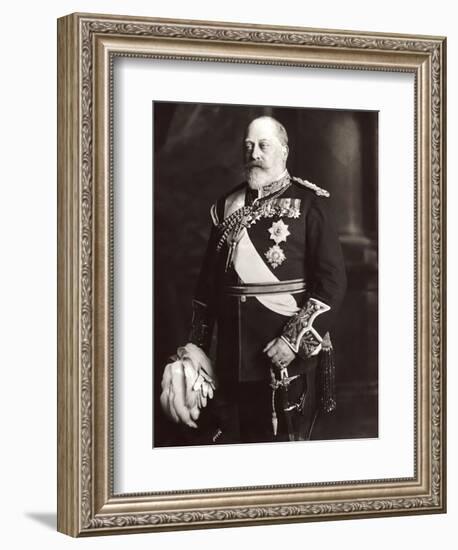 King Edward VII of England-James Lafayette-Framed Giclee Print