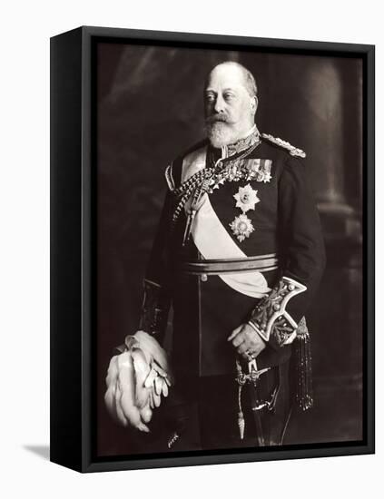 King Edward VII of England-James Lafayette-Framed Premier Image Canvas