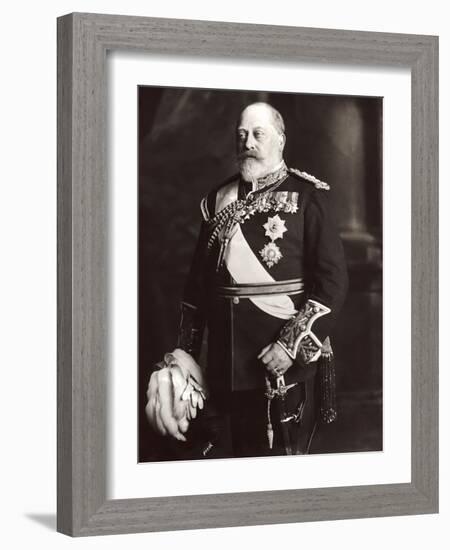 King Edward VII of England-James Lafayette-Framed Giclee Print