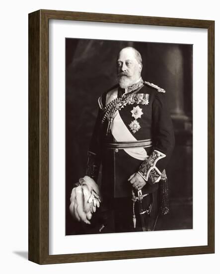 King Edward VII of England-James Lafayette-Framed Giclee Print