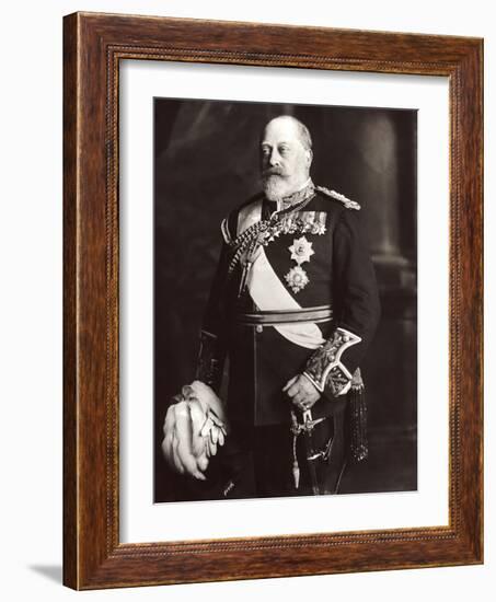 King Edward VII of England-James Lafayette-Framed Giclee Print