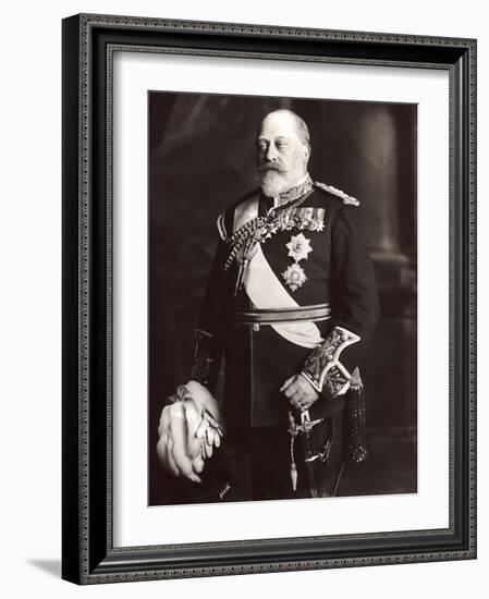 King Edward VII of England-James Lafayette-Framed Giclee Print