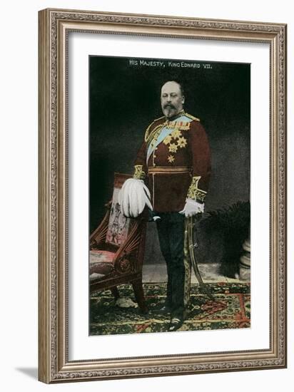 King Edward VII of England-null-Framed Art Print
