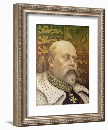 King Edward Vii-Paul Berthon-Framed Giclee Print