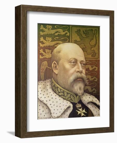 King Edward Vii-Paul Berthon-Framed Giclee Print