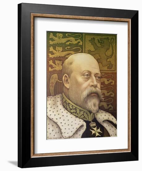 King Edward Vii-Paul Berthon-Framed Giclee Print