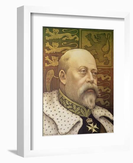 King Edward Vii-Paul Berthon-Framed Giclee Print