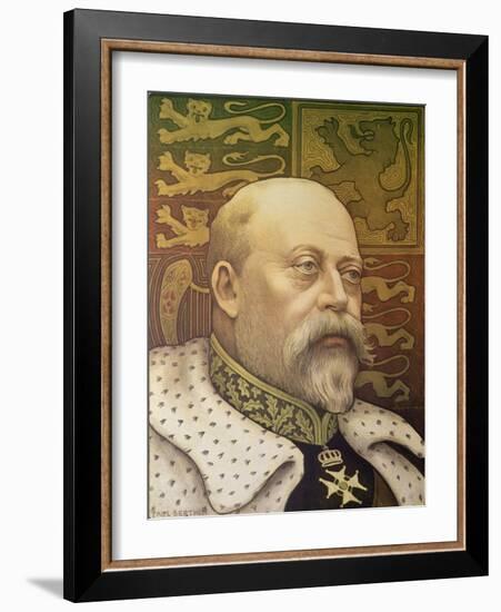 King Edward Vii-Paul Berthon-Framed Giclee Print