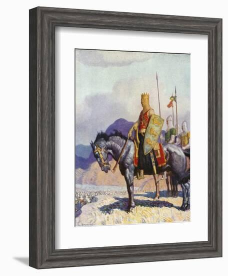 King Edward-Newell Convers Wyeth-Framed Giclee Print