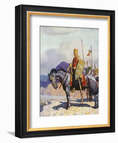 King Edward-Newell Convers Wyeth-Framed Giclee Print