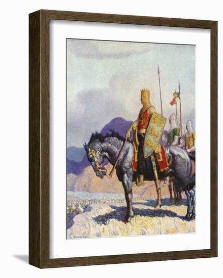 King Edward-Newell Convers Wyeth-Framed Giclee Print