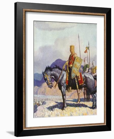 King Edward-Newell Convers Wyeth-Framed Giclee Print