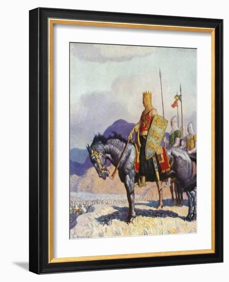 King Edward-Newell Convers Wyeth-Framed Giclee Print