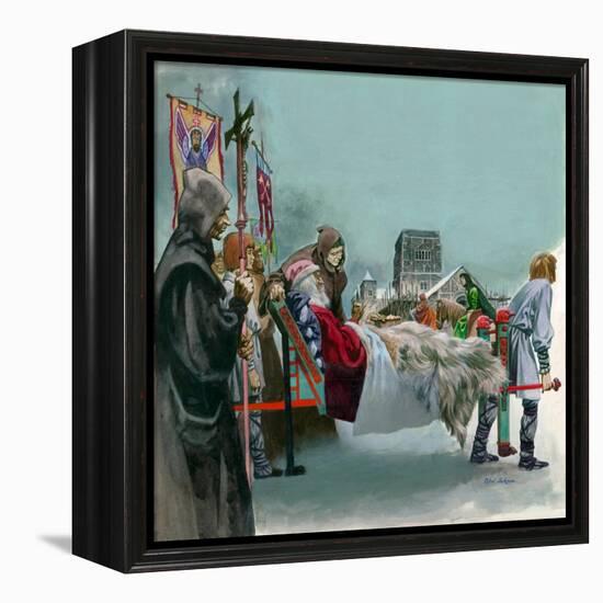 King Edward-Peter Jackson-Framed Premier Image Canvas