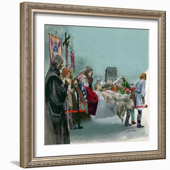 King Edward-Peter Jackson-Framed Giclee Print