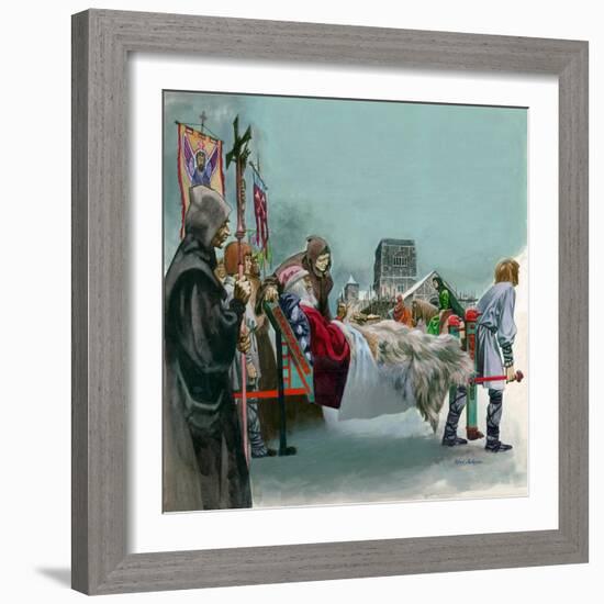 King Edward-Peter Jackson-Framed Giclee Print