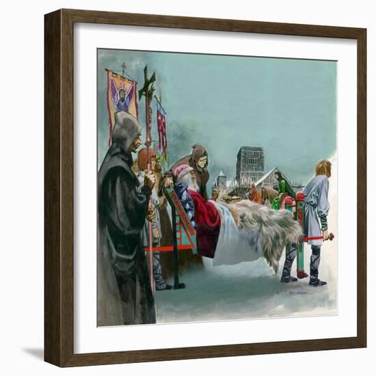 King Edward-Peter Jackson-Framed Giclee Print