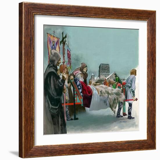 King Edward-Peter Jackson-Framed Giclee Print