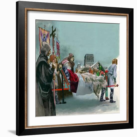 King Edward-Peter Jackson-Framed Giclee Print