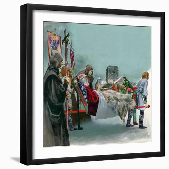 King Edward-Peter Jackson-Framed Giclee Print