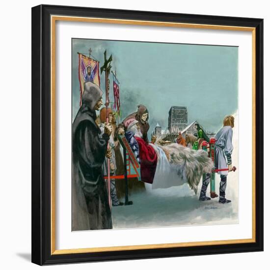 King Edward-Peter Jackson-Framed Giclee Print