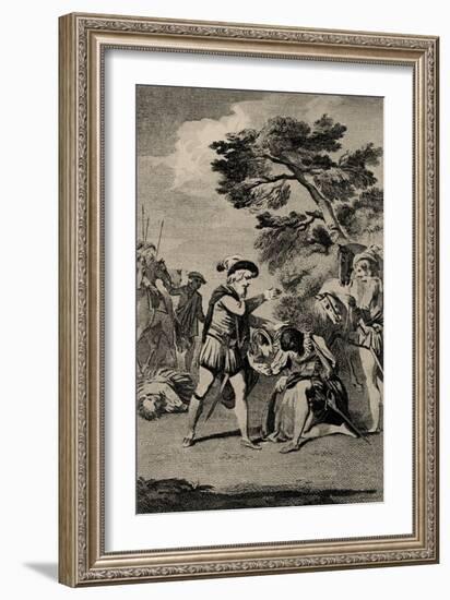 King Ella of Northumbria-Robert Dighton-Framed Giclee Print