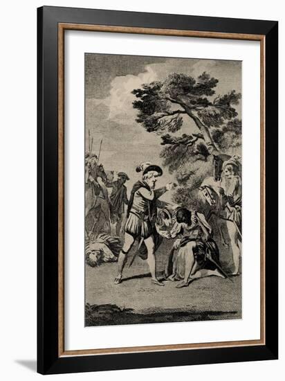 King Ella of Northumbria-Robert Dighton-Framed Giclee Print