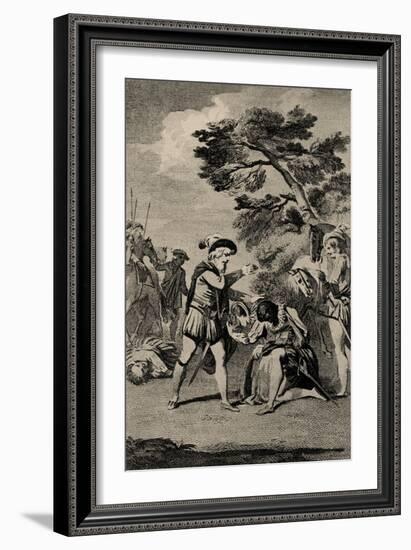 King Ella of Northumbria-Robert Dighton-Framed Giclee Print