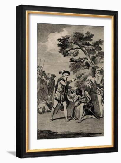 King Ella of Northumbria-Robert Dighton-Framed Giclee Print