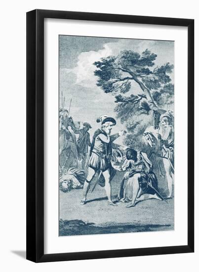 King Ella of Northumbria-Robert Dighton-Framed Giclee Print