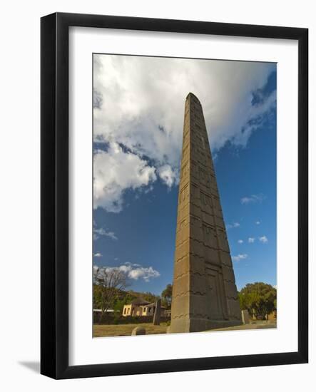 King Ezana's Stele, Northern Stelae Park, Axum, Ethiopia-null-Framed Photographic Print