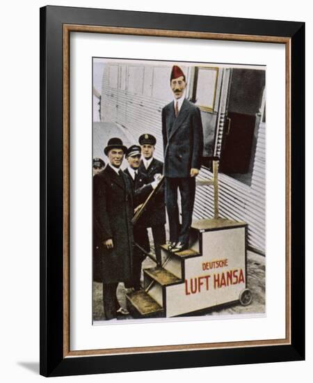 King Faisal Visits Berlin-null-Framed Photographic Print