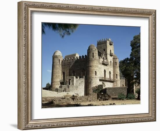 King Fasiuda's Castle, Gondar, Ethiopia, Africa-Sybil Sassoon-Framed Photographic Print