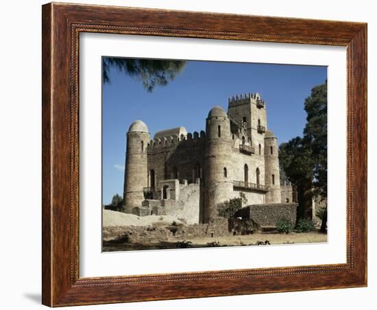 King Fasiuda's Castle, Gondar, Ethiopia, Africa-Sybil Sassoon-Framed Photographic Print
