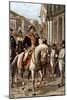 King Ferdinand I of the Two Sicilies Returning to Naples, January 1801 after the End of French Occu-Tancredi Scarpelli-Mounted Giclee Print