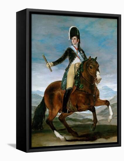 King Ferdinand VII (1784-1830), Equestrian Portrait-Suzanne Valadon-Framed Premier Image Canvas