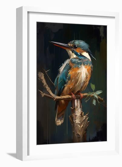 King Fisher I-Vivienne Dupont-Framed Art Print