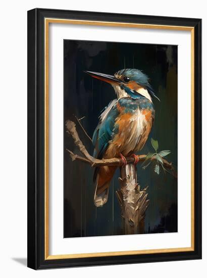 King Fisher I-Vivienne Dupont-Framed Art Print