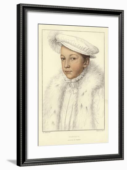 King Francis II of France-Hans Holbein the Younger-Framed Giclee Print