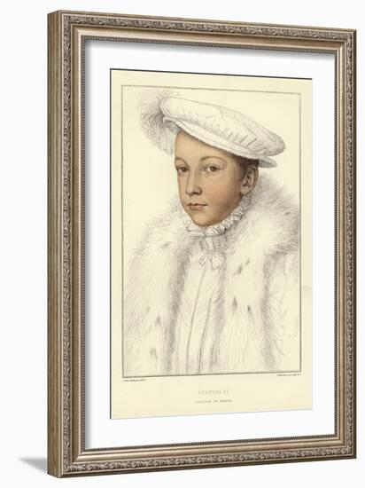 King Francis II of France-Hans Holbein the Younger-Framed Giclee Print