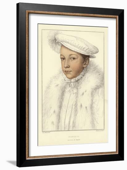 King Francis II of France-Hans Holbein the Younger-Framed Giclee Print