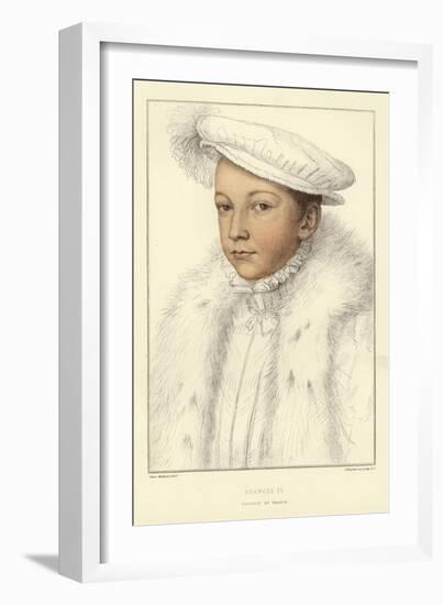 King Francis II of France-Hans Holbein the Younger-Framed Giclee Print