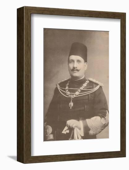 King Fuad I of Egypt, c1922-c1933-Unknown-Framed Photographic Print