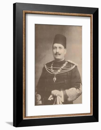 King Fuad I of Egypt, c1922-c1933-Unknown-Framed Photographic Print