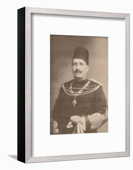 King Fuad I of Egypt, c1922-c1933-Unknown-Framed Photographic Print