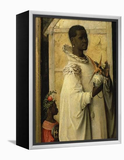 King Gaspard, from Adoration of the Magi, Tripytch, C.1495-Hieronymus Bosch-Framed Premier Image Canvas