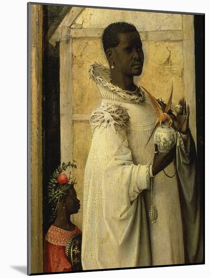 King Gaspard, from Adoration of the Magi, Tripytch, C.1495-Hieronymus Bosch-Mounted Giclee Print