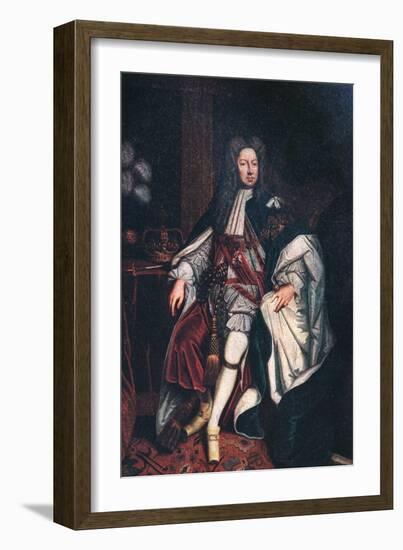 'King George II', 1744, (1911)-Unknown-Framed Giclee Print