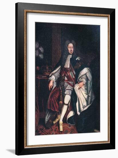 'King George II', 1744, (1911)-Unknown-Framed Giclee Print